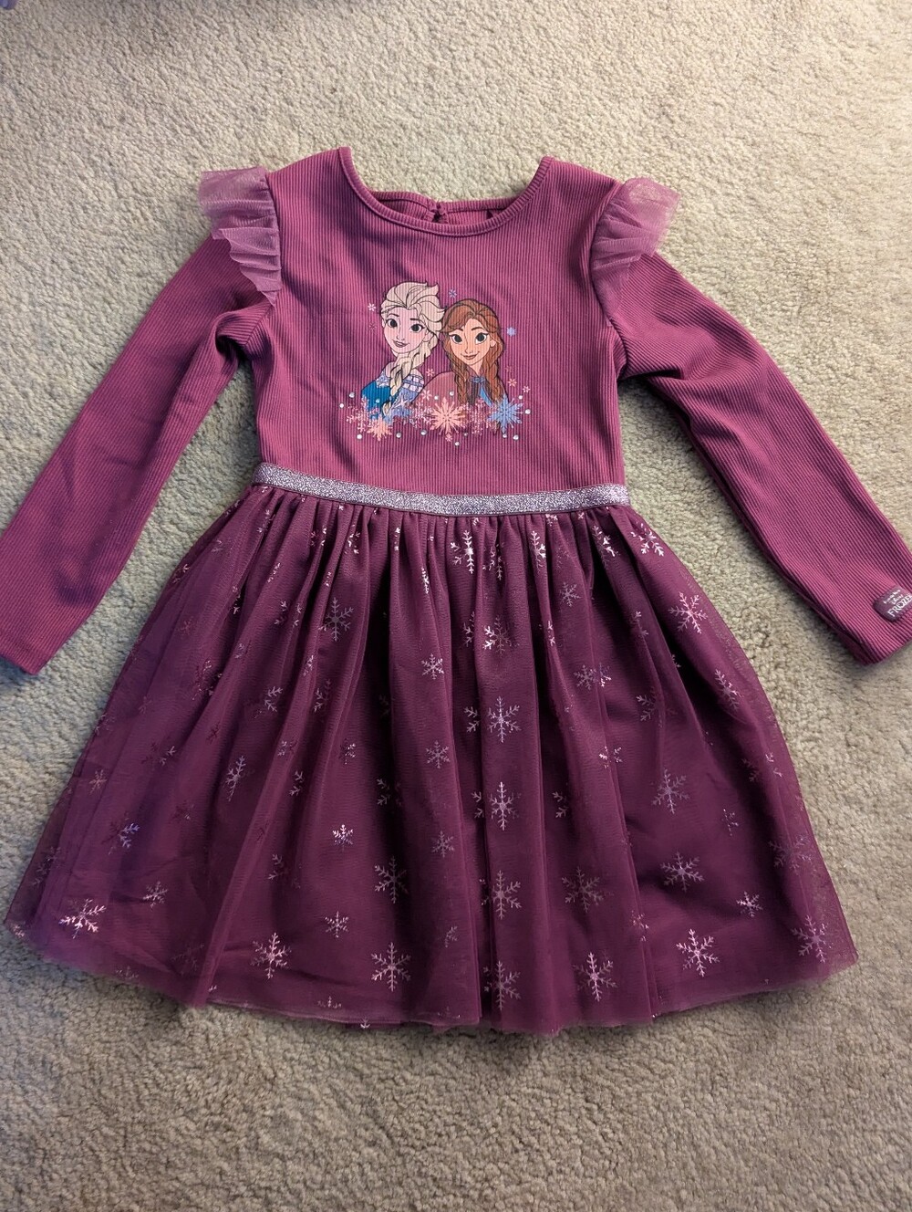 NWOT Primark Disney Frozen Elsa Anna Dress Size 5-6 Years